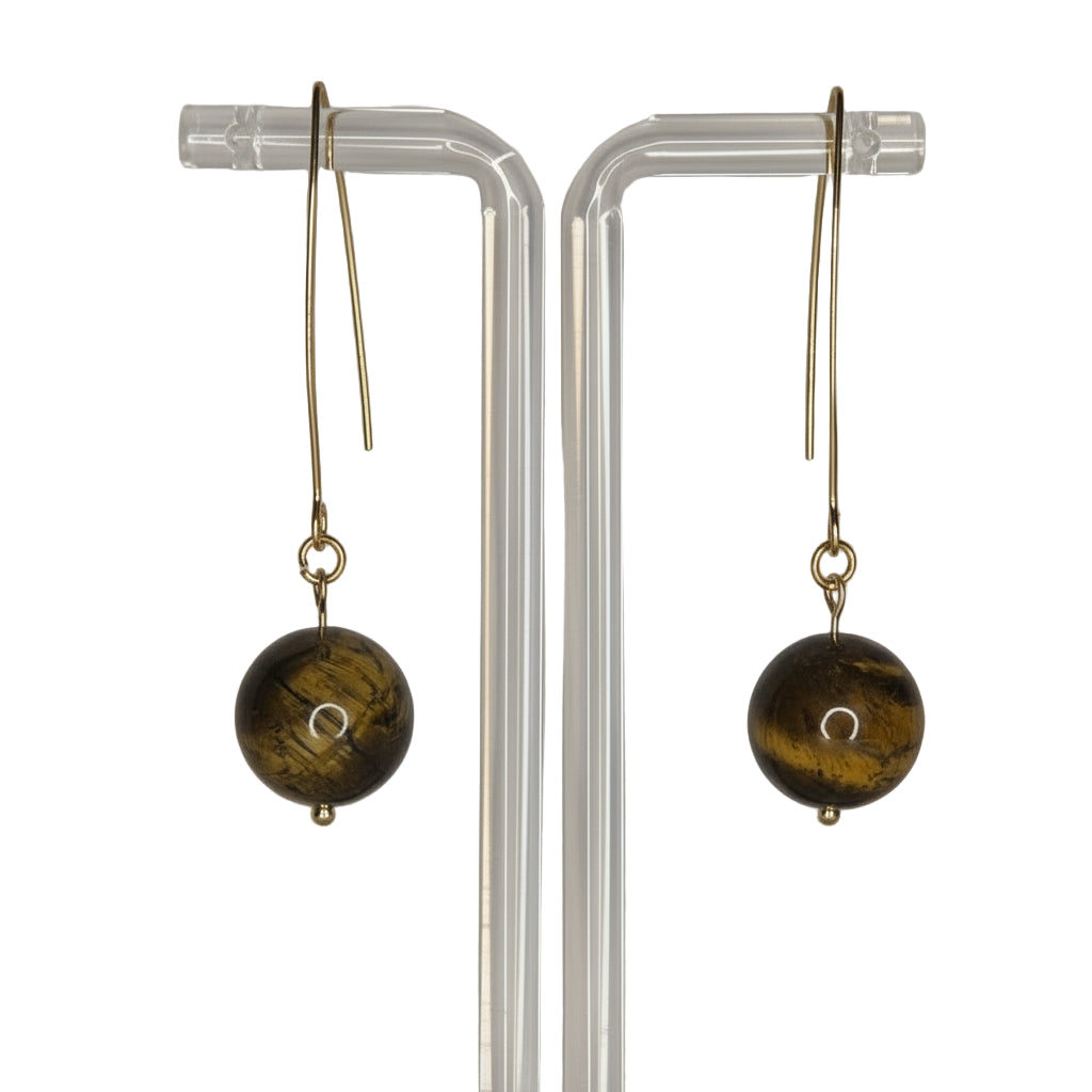Tiger Eye Earrings